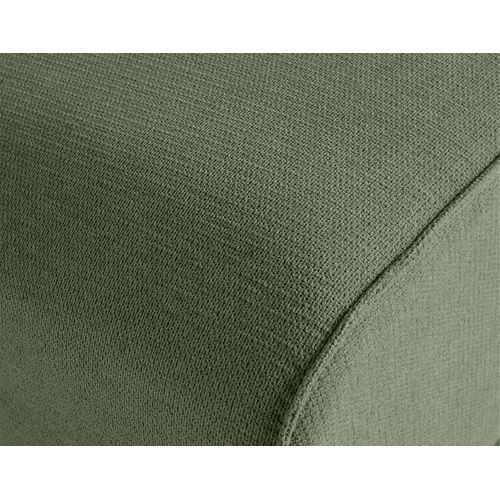 Suaro - Canapé Modulable 2 Places En Tissu Texturé Vert