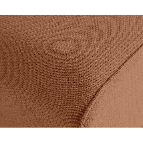 Suaro - Canapé Modulable D'angle Gauche 5 Places En Tissu Texturé