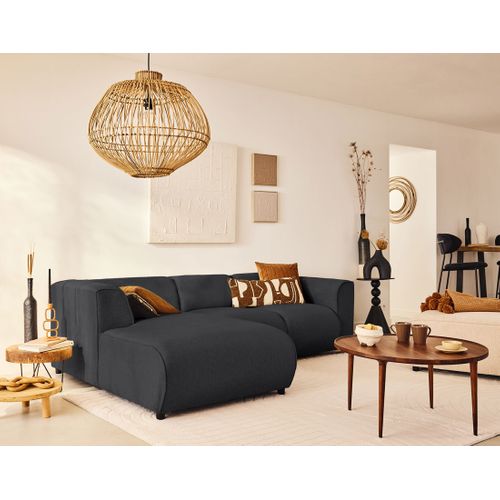 Suaro - Module D'assise Méridienne Gauche En Tissu Texturé
