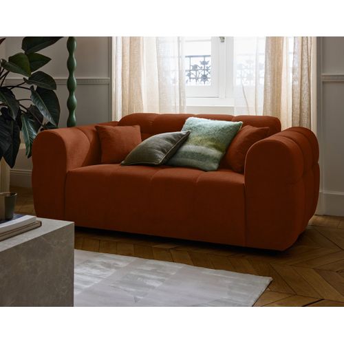 Ray - Canapé Droit 2 Places En Tissu Texturé