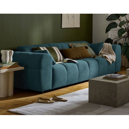 Ray - Canapé Droit 3 Places En Tissu Texturé