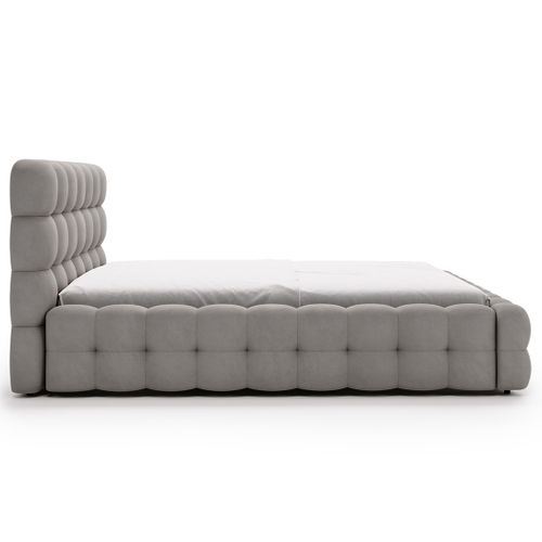 Darling - Lit Coffre - 140x200 Cm - Sommier Inclus - En Velours