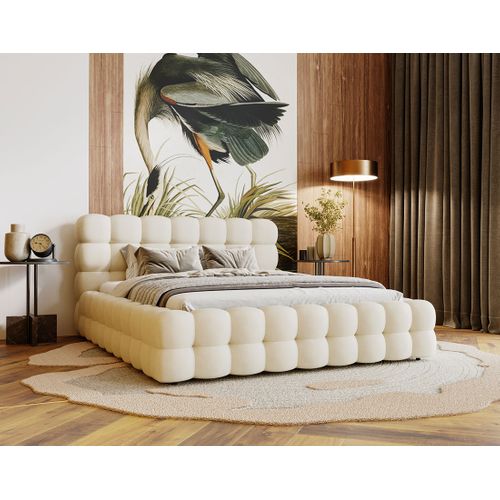 Darling - Lit Coffre - 140x200 Cm - Sommier Inclus - En Velours