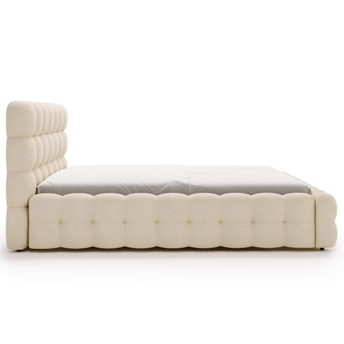 Darling - Lit Coffre - 180x200 Cm - Sommier Inclus - En Velours