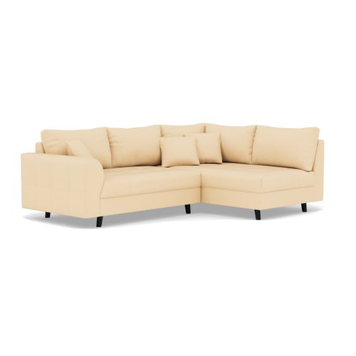 Rune - Canapé D'angle Droit 4 Places En Simili