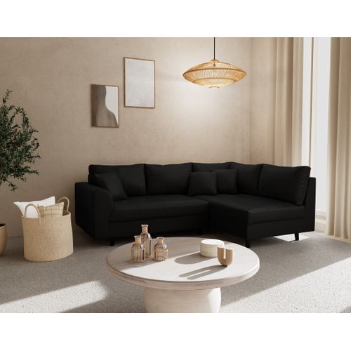 Rune - Canapé D'angle Droit 4 Places En Simili