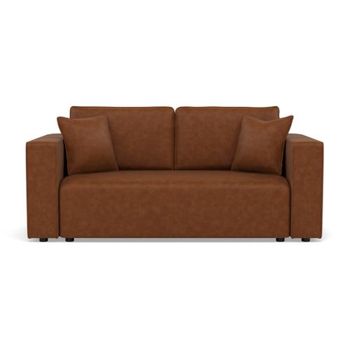 Topaze - Canapé Droit 2 Places En Simili