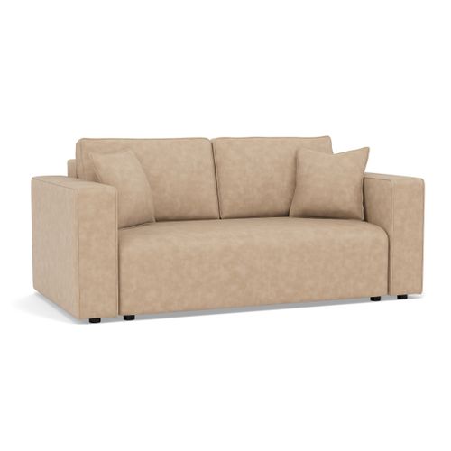 Topaze - Canapé Droit 2 Places En Simili