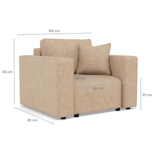 Topaze - Fauteuil En Simili