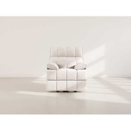 Chandler - Fauteuil Relax Électrique En Velours Texturé