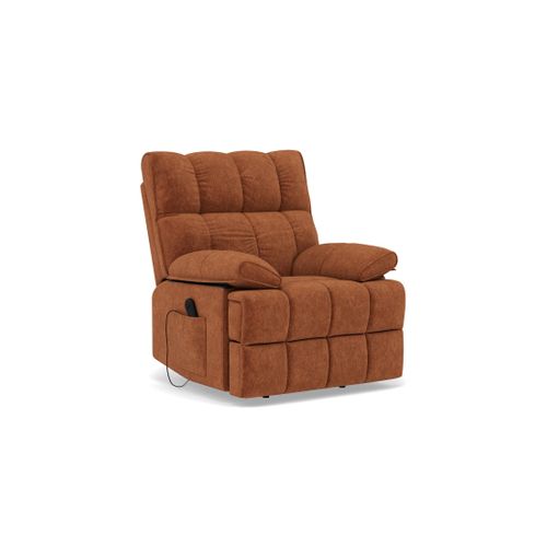 Chandler - Fauteuil Relax Électrique En Velours Texturé