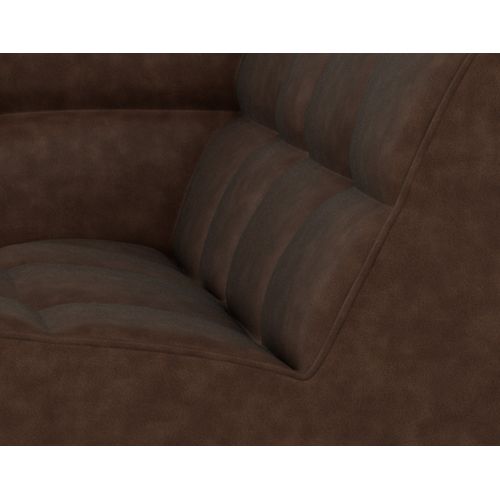 Alya - Canapé Modulable D'angle Réversible 4 Places En Simili