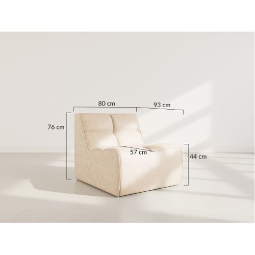 Alya - Module D'assise En Simili