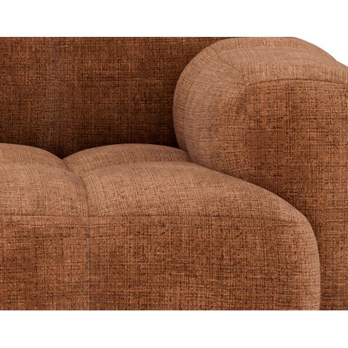 Grace - Canapé Modulable 2 Places En Velours Texturé