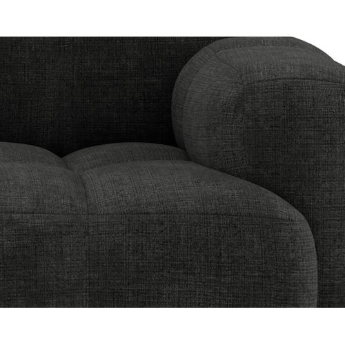 Grace - Canapé Modulable 2 Places En Velours Texturé