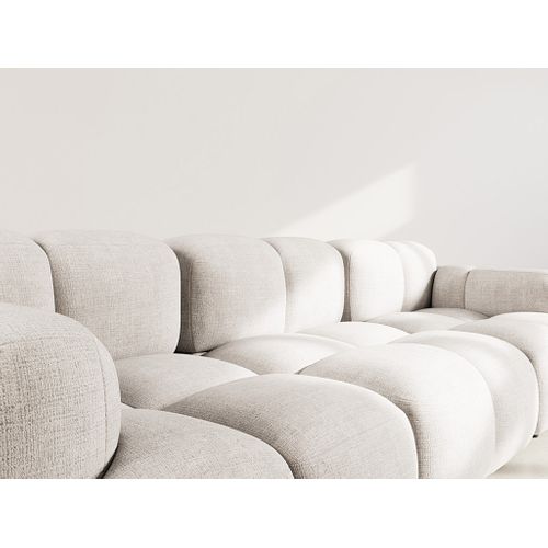 Grace - Canapé Modulable 3 Places En Velours Texturé