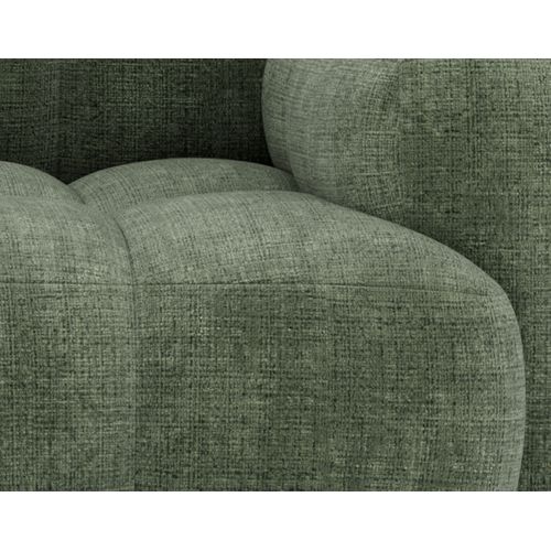 Grace - Canapé Modulable 3 Places En Velours Texturé