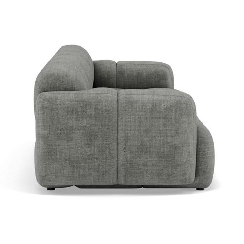 Grace - Canapé Modulable 3 Places En Velours Texturé