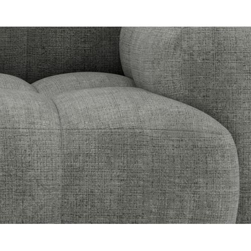 Grace - Canapé Modulable 3 Places En Velours Texturé