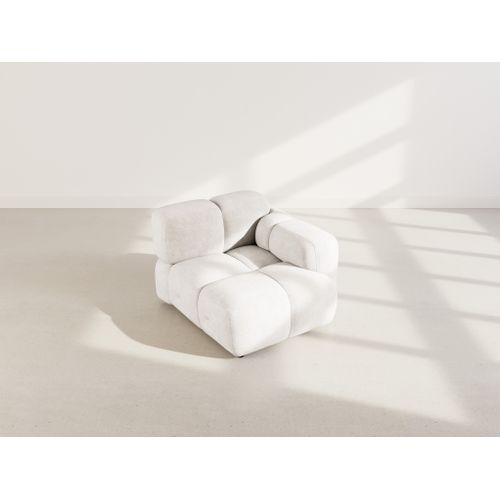 Grace - Module D'assise Droit En Velours Texturé