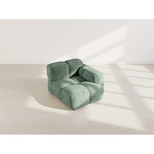 Grace - Module D'assise Droit En Velours Texturé