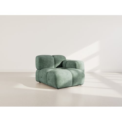 Grace - Module D'assise Droit En Velours Texturé