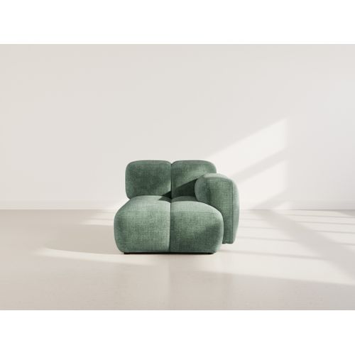 Grace - Module D'assise Droit En Velours Texturé