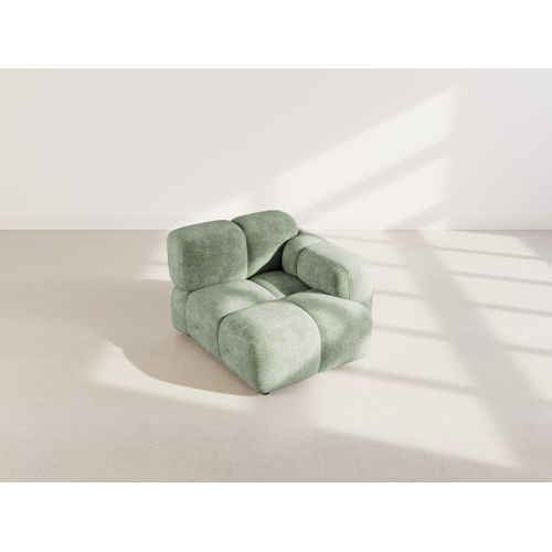 Grace - Module D'assise Droit En Velours Texturé