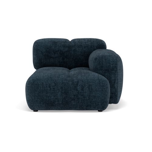 Grace - Module D'assise Droit En Velours Texturé