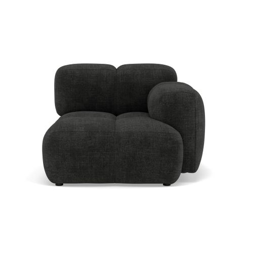 Grace - Module D'assise Droit En Velours Texturé