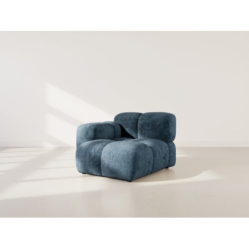 Grace - Module D'assise Gauche En Velours Texturé