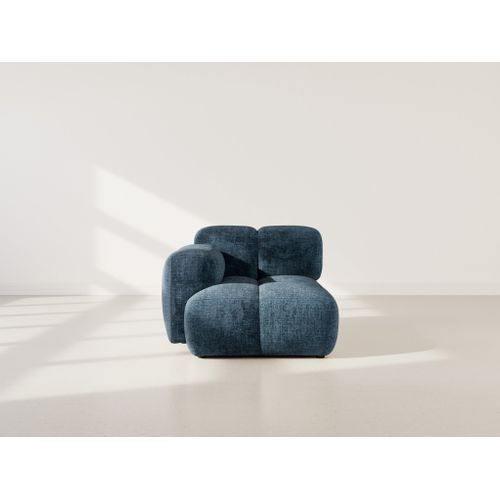 Grace - Module D'assise Gauche En Velours Texturé