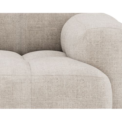 Grace - Canapé Modulable 2 Places En Velours Texturé