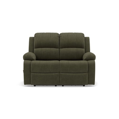 Armand - Canapé 2 Places Relax Électrique En Velours Côtelé