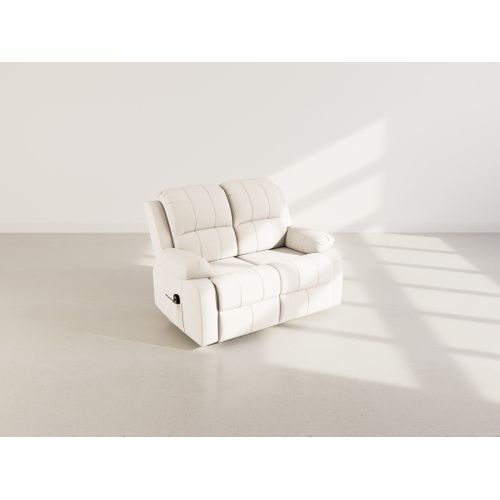 Armand - Canapé 2 Places Relax Électrique En Velours Côtelé