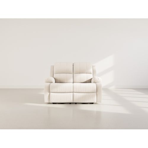 Armand - Canapé 2 Places Relax Électrique En Velours Côtelé