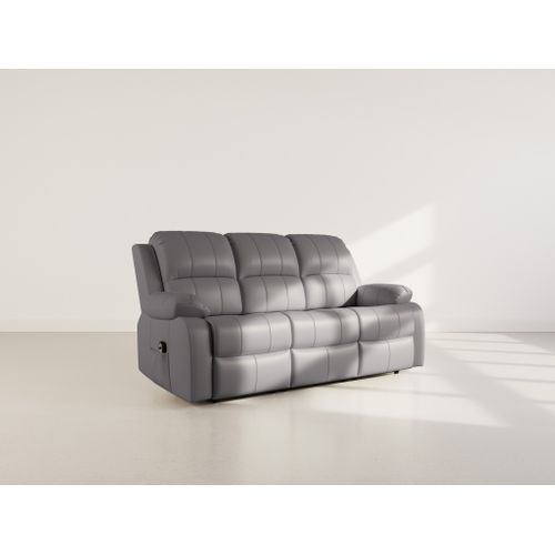 Armand - Canapé 3 Places Relax Électrique En Simili
