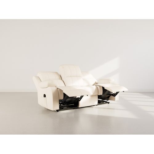 Armand - Canapé 3 Places Relax Électrique En Simili