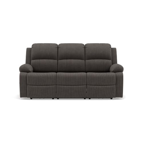 Armand - Canapé 3 Places Relax Électrique En Velours Côtelé