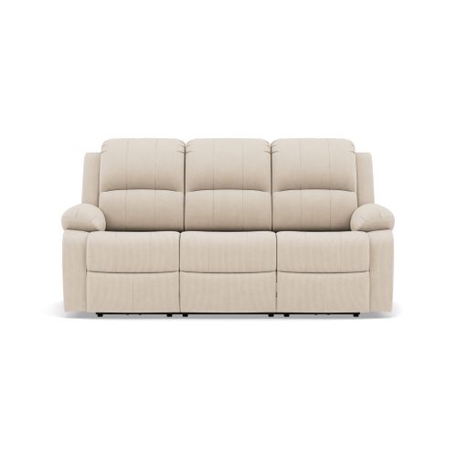 Armand - Canapé 3 Places Relax Électrique En Velours Côtelé