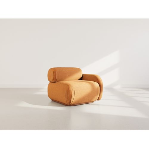 Penelope - Module D'assise Droit En Velours Texturé