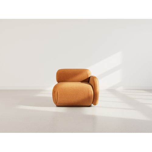 Penelope - Module D'assise Droit En Velours Texturé