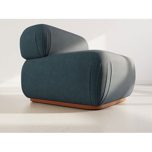 Penelope - Module D'assise En Velours Texturé