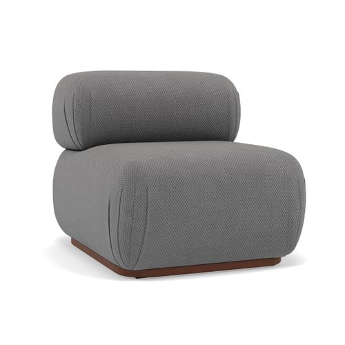 Penelope - Module D'assise En Velours Texturé