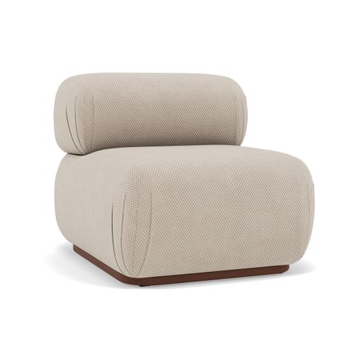 Penelope - Module D'assise En Velours Texturé