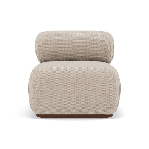 Penelope - Module D'assise En Velours Texturé