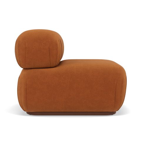 Penelope - Module D'assise En Velours Texturé