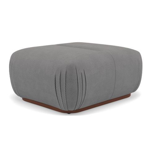 Penelope - Pouf En Velours Texturé