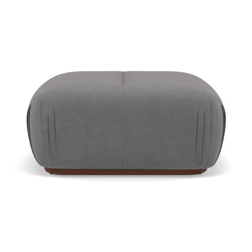 Penelope - Pouf En Velours Texturé