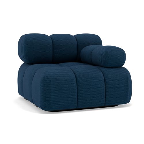 Ruby - Module D'assise Droit En Velours Texturé